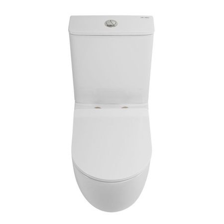 Унитаз напольный Art&Max Parma AM6089CPRVTSC белый с сиденьем микролифт смыв торнадо