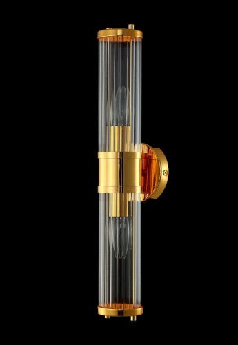 Подсветка для зеркал Crystal Lux Sancho (Санцхо) SANCHO AP2 GOLD - фото 3