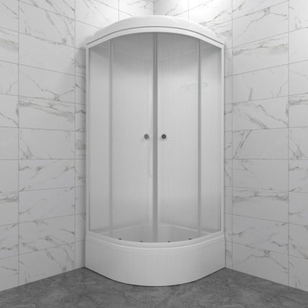 Душевая кабина Тритон Лайт Щ0000061850 90х90 четверть круга с крышей ориентация универсальная