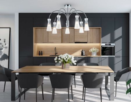 Люстра на штанге Ambrella Light Modern (Модерн) LH55653