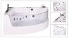 Ванна акриловая гидромассажная Cerutti SPA C-401A 150х150 угловая четверть круга с ножками