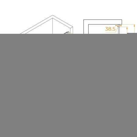 Душевая дверь RGW Passage 350801618-11 180х195 стекло прозрачное профиль хром