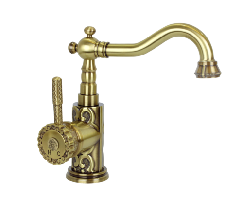 Смеситель Bronze de Luxe WINDSOR 21788 на раковину бронза - фото 2