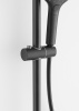Душевая стойка Arrow AG3311BC настенная цвет черный Душевая стойка Arrow AG3311BC настенная цвет черный