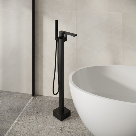 Смеситель Grossman Falcon 530.K35.08.210 напольный черный