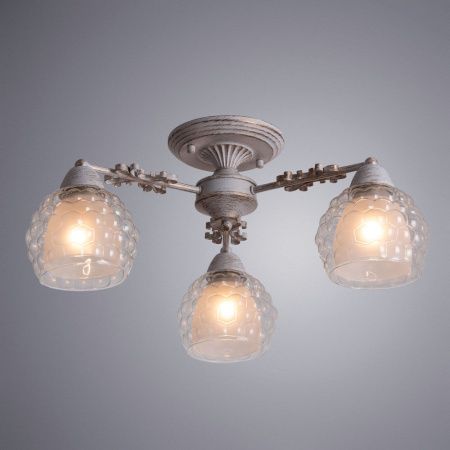 Люстра потолочная Arte Lamp Malina (Малина) A7695PL-3WG