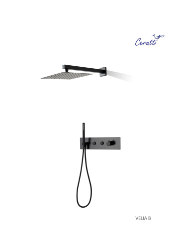 Душевая система Cerutti SPA CT10399 настенная - фото 2