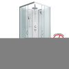 Душевая кабина Niagara Classic 11081424BKT 90х90 квадратная без крыши ориентация универсальная