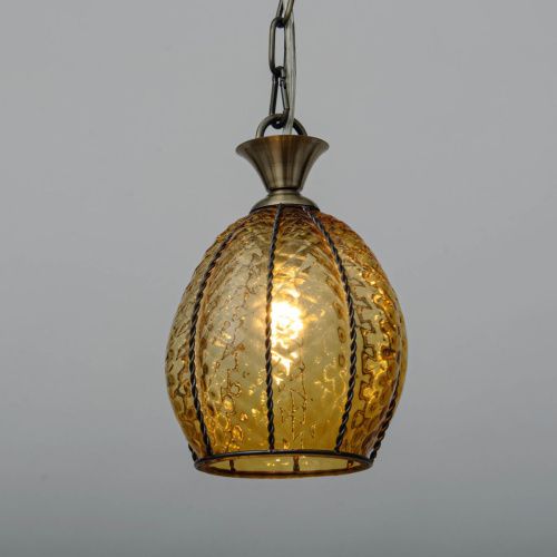 Светильник подвесной Abrasax Cornelia (Цорнелиа) 2223/1(amber) - фото 2