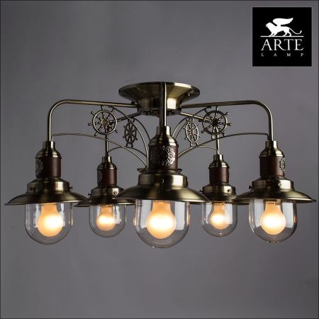 Люстра потолочная Arte Lamp Sailor (Саилор) A4524PL-5AB