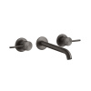 Смеситель для раковины Gessi Gessi316 54294#707 встраиваемый в стену черный (внешняя часть)
