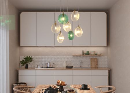 Люстра подвесная Maytoni Frozen Modern MOD254PL-07BS