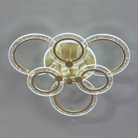 Люстра потолочная Escada Enigma (Енигма) 10225/6LED Gold