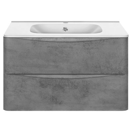 Тумба под раковину Vincea Paola VMC-2P800BT 80х50 подвесная цвет серый