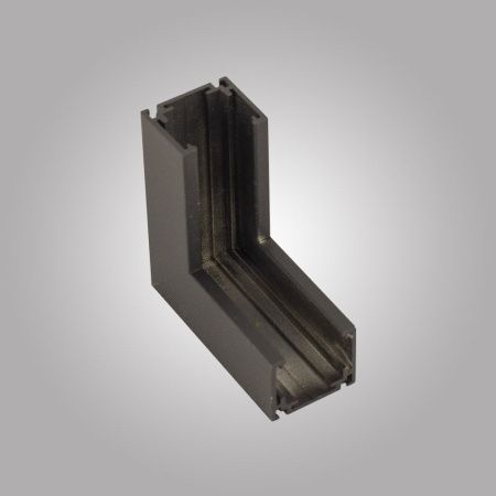 Угловой внутренний коннектор для накладного магнитного шинопровода AM Group MAGNET AM504 BK