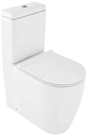 Чаша унитаза напольная Jacob Delafon Soprano UJAK102-0 цвет белый без бачка без сиденья безободковая каскадный смыв