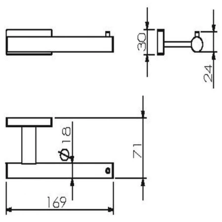 Бумагодержатель Langberger ALSTER 10943A