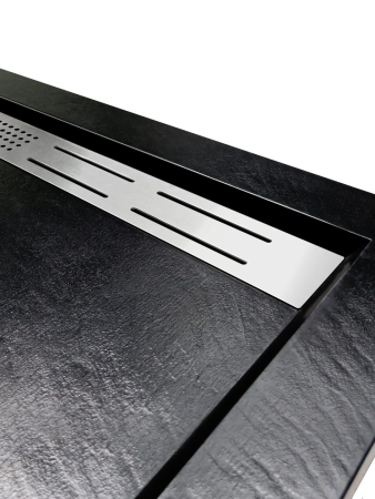 Душевой поддон WeltWasser WW TRS 90 STONE-BL (10000004412) 90х90 искусственный камень