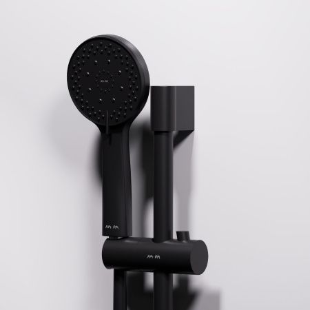 Душевая кабина Am.Pm X-Joy W94C-401-090BT 90х90 четверть круга без крыши ориентация универсальная