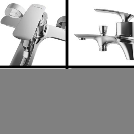 Смеситель для ванны Tokito FUJI TOK-FUJ-1014 настенный хром