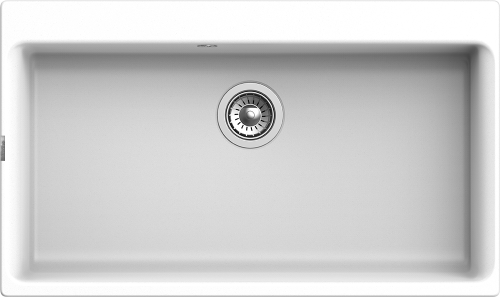 Кухонная мойка Rivelato AXEL Х-90 brina 87х52 цвет белый - фото 2