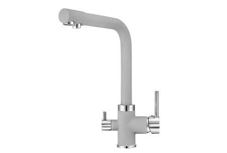 Смеситель для кухни Granula 2015, СЛАНЕЦ на мойку серый