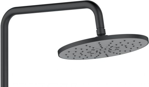 Душевая стойка Agger Thermo A2451244 настенная цвет черный с термостатом - фото 3