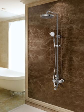 Душевая стойка AltroBagno Opera AltroBagnoOpera030205Cr настенная цвет хром