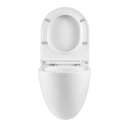 Унитаз подвесной Vincea Bien VT1-51T белый с сиденьем микролифт безободковый смыв торнадо