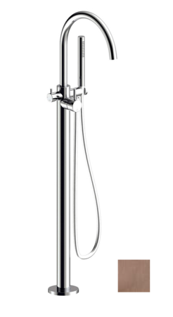 Смеситель Almar E216000.CO напольный медь брашированная/шлифованная