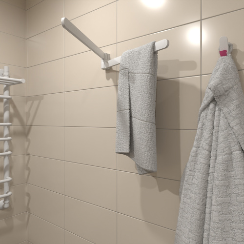 Полотенцедержатель Altasan Лотос ЛТ61БМ - фото 2