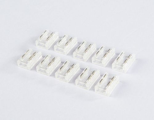 Соединитель прямой для светодиодной ленты COB 8mm 12/24V (2 контакта) GS6351 (10 шт.) Ambrella Light illumination (иллуминатион) GS6351 - фото 2
