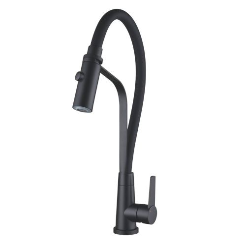 Смеситель для кухни Shevanik S943H-3 на мойку черный