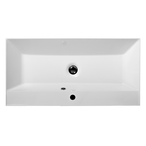 Раковина из искусственного камня BelBagno BB900/450-LV-MR-AST 90х45 накладная цвет белый матовый - фото 3