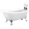 Ванна акриловая BelBagno BB20-1700 170х75 отдельностоящая овальная без ножек