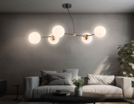 Люстра на штанге Ambrella Light Modern (Модерн) TR2548