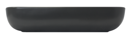 Раковина мебельная из сантехнического фарфора Sanita Luxe Infinity 60 (серая) INFSLWB25 60х40 накладная цвет серый