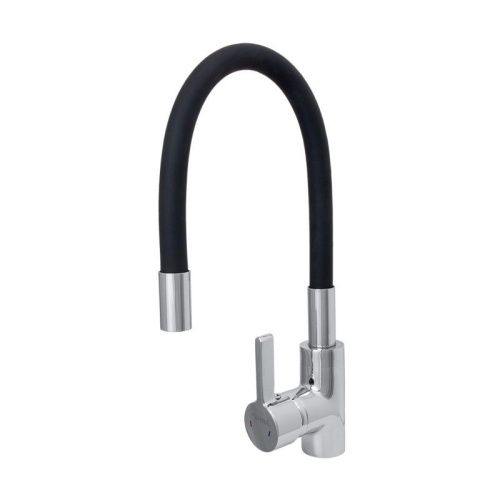 Смеситель для кухни Сантаком StMira 5098-2 на мойку черный - фото 2