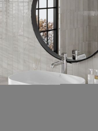 Раковина из сантехнического фарфора Orange B07-540W 50х40 накладная цвет белый