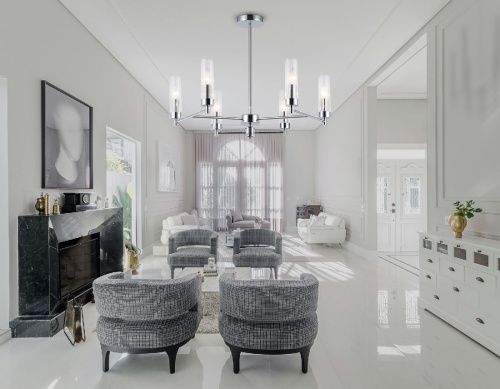 Люстра на штанге Ambrella Light Modern (Модерн) LH55151 - фото 3