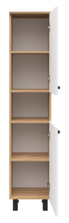 Шкаф-пенал Misty Крафт П-Кра-05035-01Пр 36х29х155 напольный