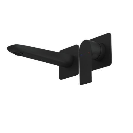 Смеситель Berges VENTAS 76008 настенный черный матовый