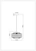 Светильник подвесной Arte Lamp Brushwood (Брусхвоод) A7087SP-1BK