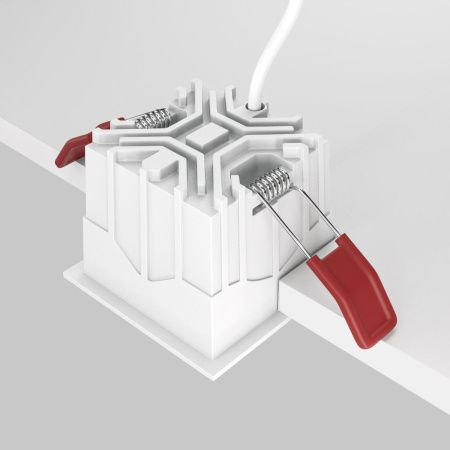 Светильник встраиваемый Maytoni Technical Alfa LED DL043-01-10W4K-SQ-WB