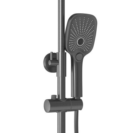 Душевая стойка Grossman Advans 500.K35.09.420 настенная цвет графит