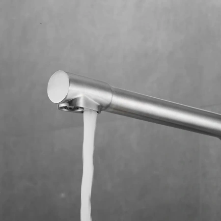 Смеситель для кухни Shevanik S868B на мойку сатин