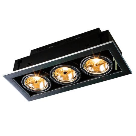 Светильник встраиваемый Arte Lamp Cardani Medio (Цардани Медио) A5930PL-3SI