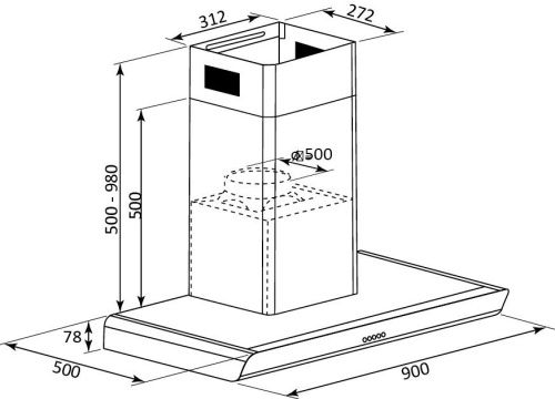 Вытяжка Brandt BHB6902X - фото 2