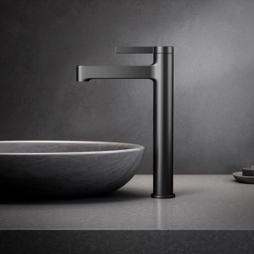 Смеситель для раковины Esko Sochi Gun Metal SC25GM на столешницу вороненая сталь - фото 4