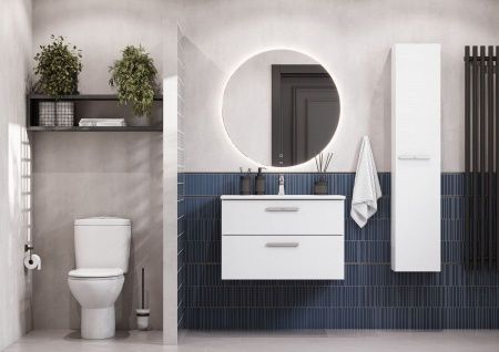 Тумба под раковину Roca Victoria A857470806 80х50 подвесная цвет белый